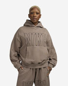 Nike NSW Over-Oversized French Terry Pullover Hoodie HQ5887-233 Brown 1