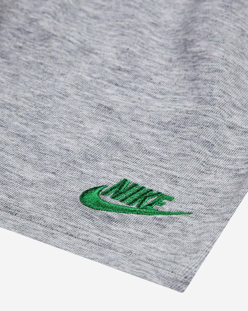 Nike Little Kids'  Ace Your Game Jersey T-Shirt and Shorts Set 86M990-GAK Grey 5