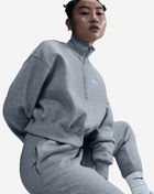 Nike NSW Fleece Cropped Quarter Zip DQ5767-063 Grey 4