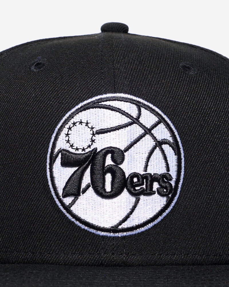 New Era 9Fifty Philadelphia 76ers Core Snapback Hat 70353717 Black 2
