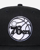New Era 9Fifty Philadelphia 76ers Core Snapback Hat 70353717 Black 2