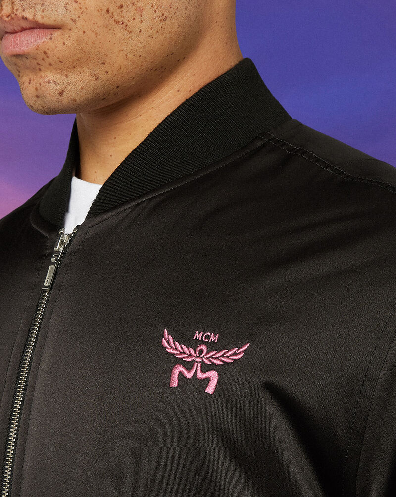 MCM MCM x SNIPES Miami Palm Bomber Jacket Black SFM252-013-2-BLK Black 4