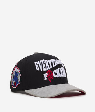 Everything Is F Twill Suede Trucker