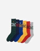 93 Polo 6PK Crew Socks