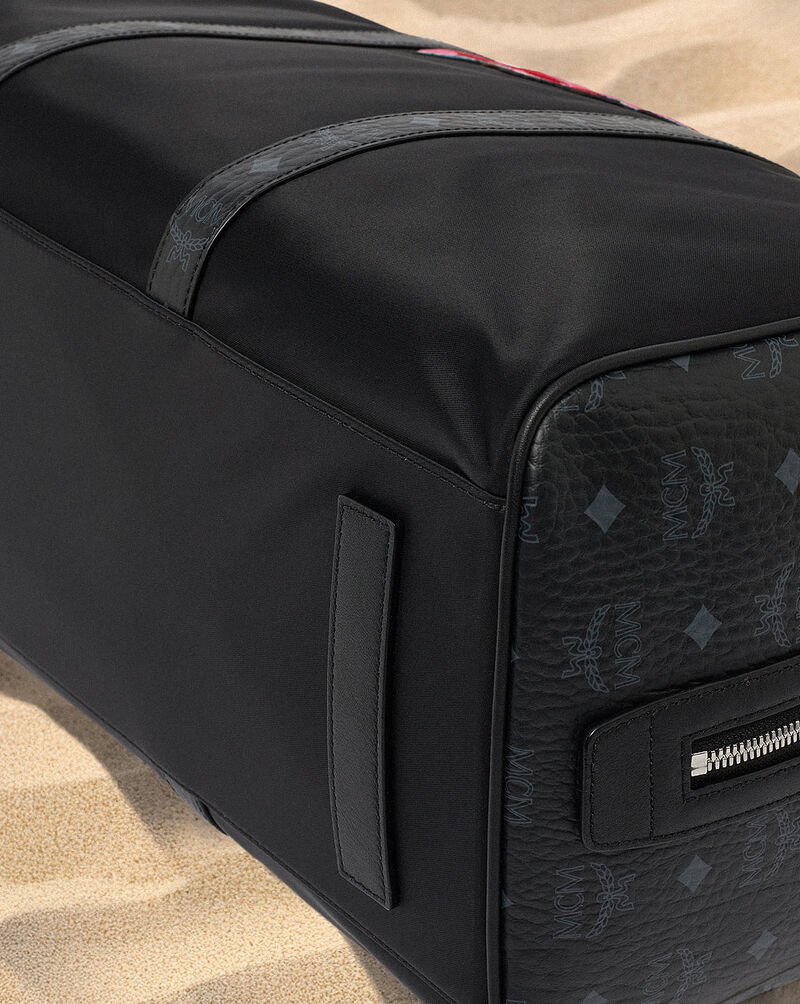 MCM MCM X SNIPES Large Ottomar Weekender Bag MMVFSTT06BK001 Black 7