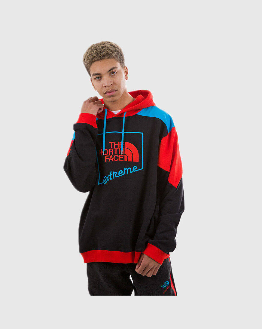 Shop The North Face Extreme Pullover Hoodie NF0A4A9Y-P32 black
