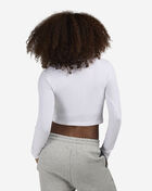 Nike NSW Chill Knit Slim Long-Sleeve Cropped Top HF5322-100 White 2