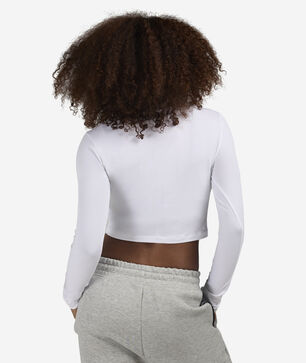 NSW Chill Knit Slim Long-Sleeve Cropped Top