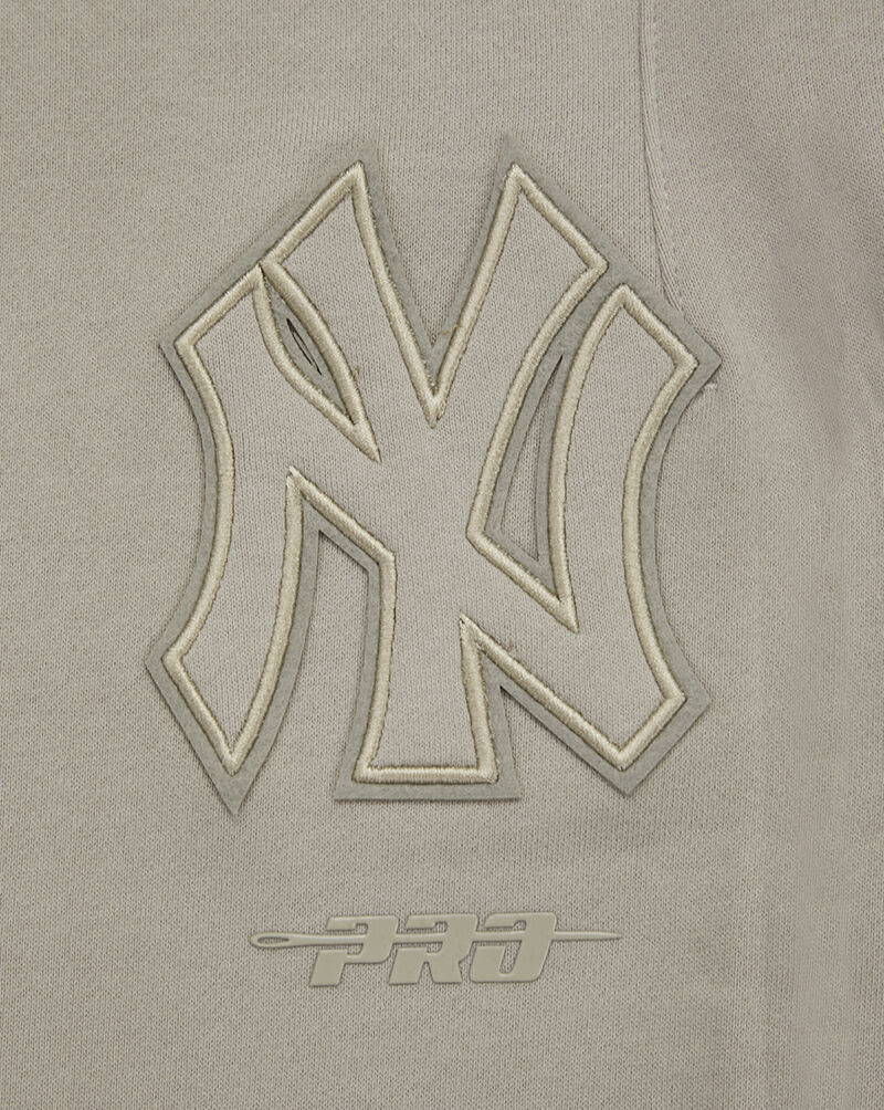 PRO STANDARD New York Yankees Neutral Fleece Sweatpant  LNY436851-TAU Beige 4