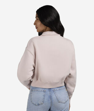 NSW Phoenix Fleece 1/4-Zip Cropped Sweatshirt