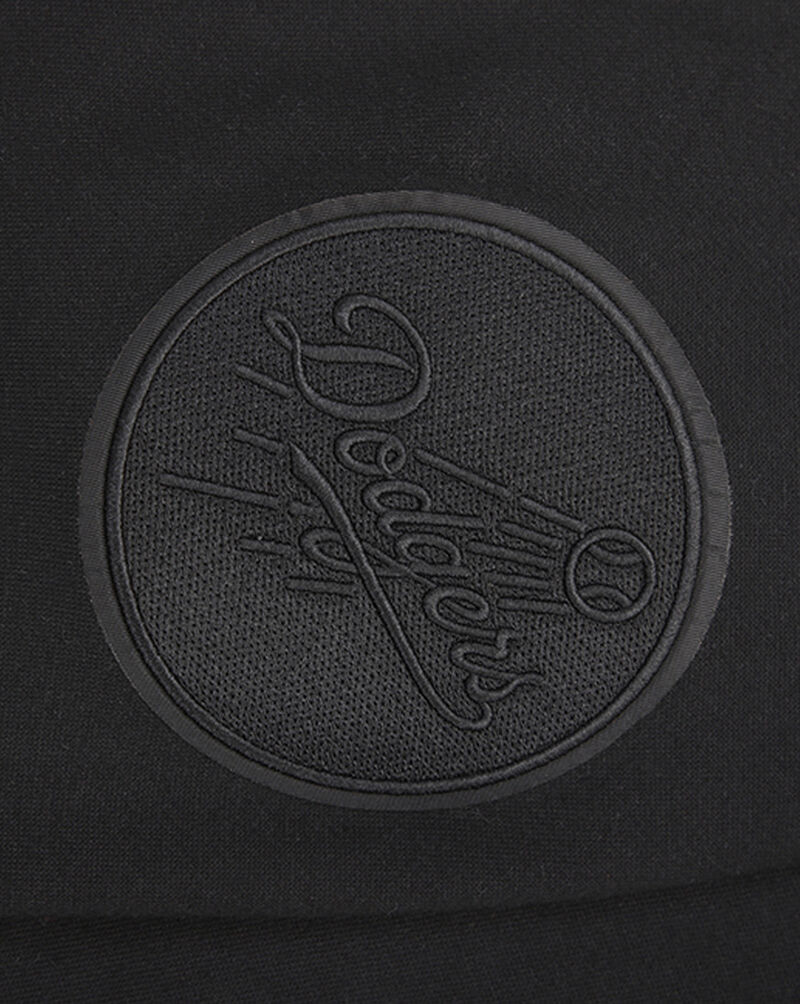PRO STANDARD Los Angeles Dodgers Neutral Drop Shoulder Fleece Crewneck LLD537023-BLK Black 2