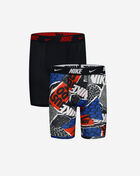 Nike Big Kids' 2PK Printed Long Boxer Briefs 9N1061-R3H Multi 1