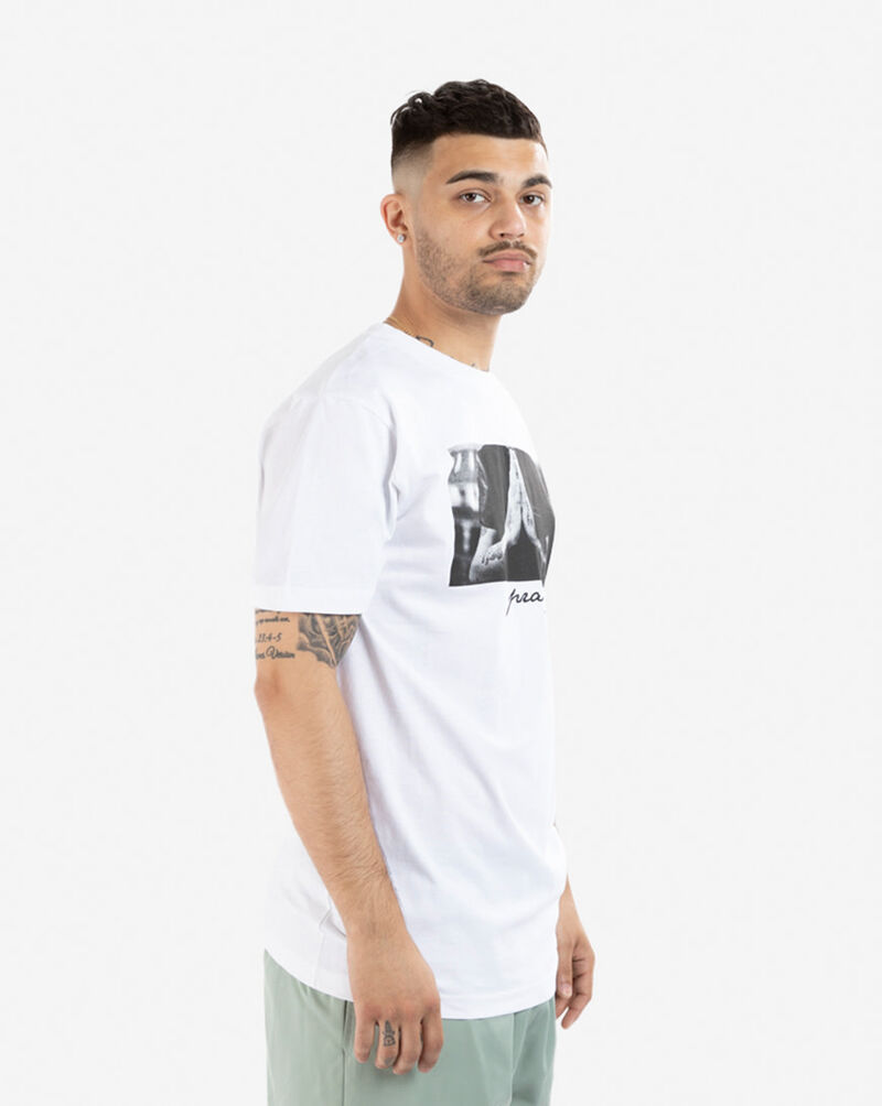 Graphic Tees Praying Hands Tee MT157A White 2
