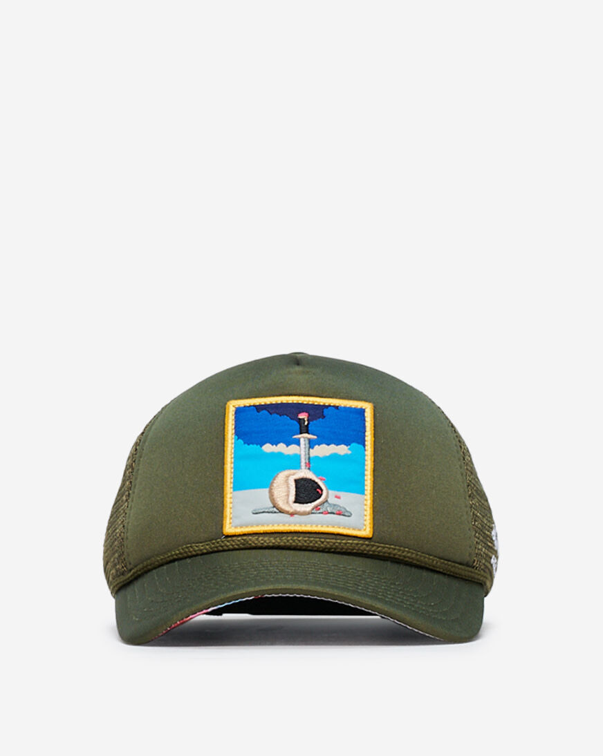 Shop Field Grade Cut Canvas x Kurve King Trucker Hat 1003825