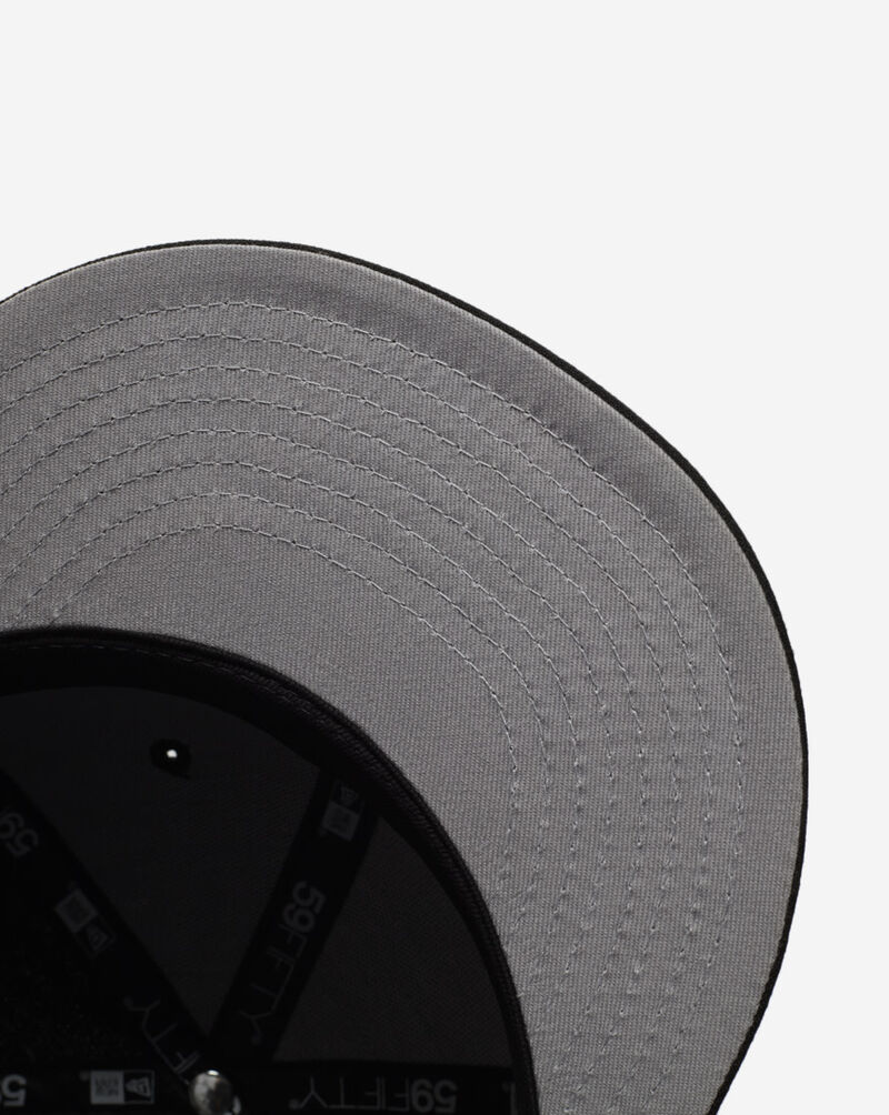 New Era 59Fifty New York Mets Metallic Fitted Hat 70931914 Black 4