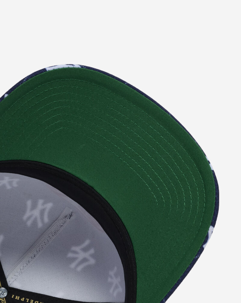 Mitchell  Ness New York Yankees Pro Pinch Step N Repeat Snapback Hat HP18121-NYYNAVY Blue 4