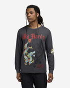 Ed Hardy Dragon Dagger Longsleeve Thermal Tee EHMT1401-3-CHA Grey 1