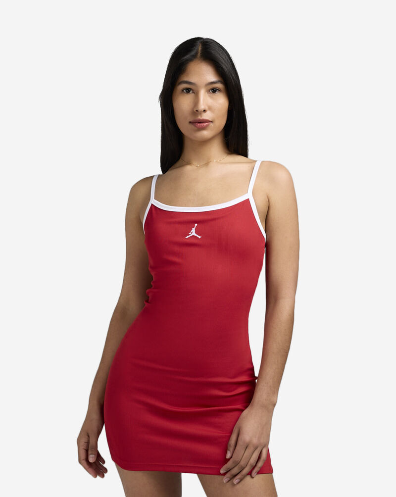 Jordan Slim Tank Dress HJ0062-636 Red 1