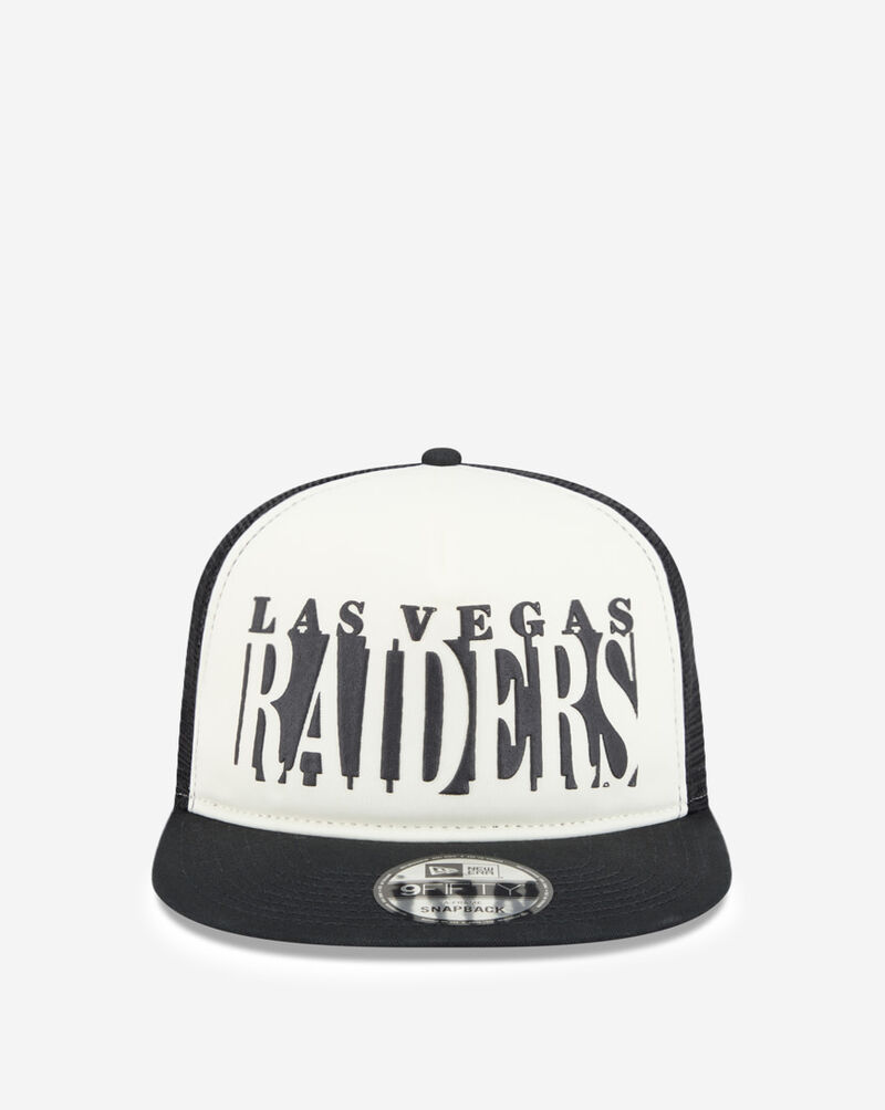 New Era 9Fifty Las Vegas Raiders A-Frame Cut Out Snapback Hat 60724434 White 2