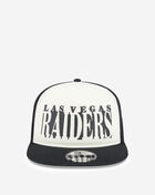 New Era 9Fifty Las Vegas Raiders A-Frame Cut Out Snapback Hat 60724434 White 2