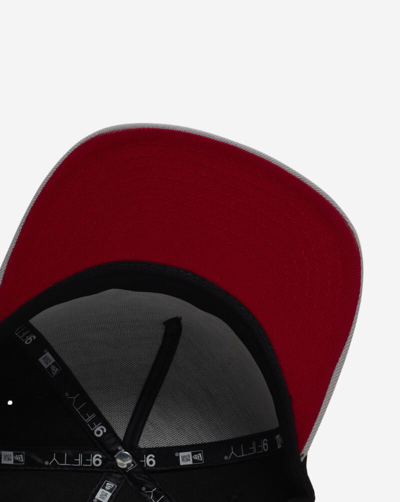 New Era 9Fifty Chicago Bulls A-Frame Snapback Hat 71107731 Black 4