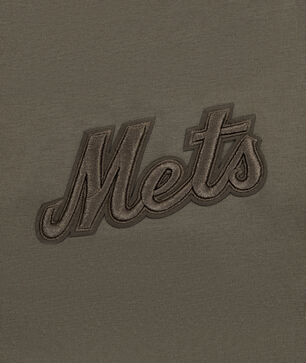 New York Mets Neutral Drop Shoulder Tee