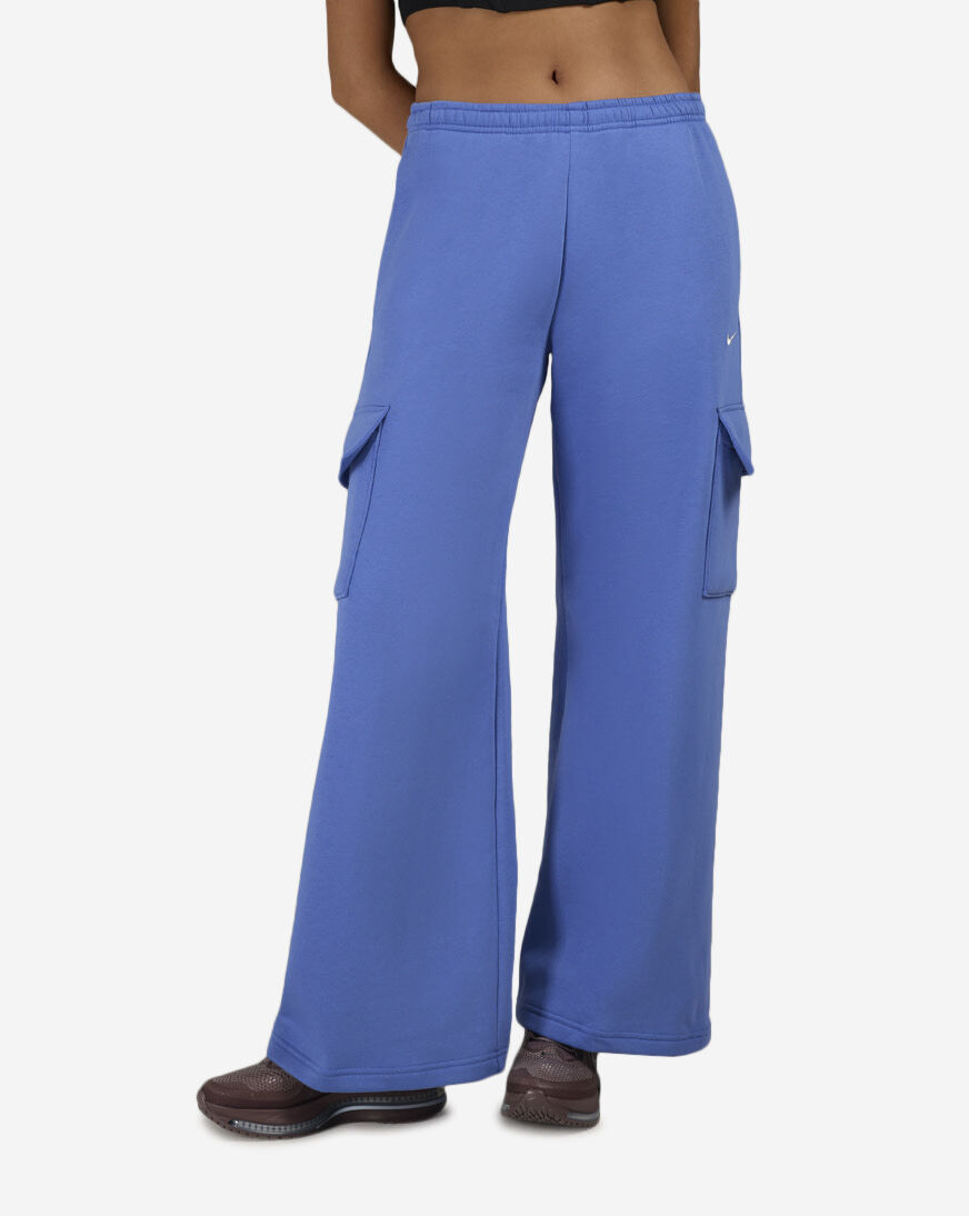 Shop Nike NSW Phoenix Fleece Cargo Sweatpants IM7488-460 blue
