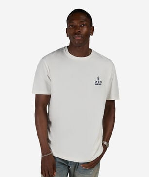 Jersey Knit Graphic Polo T-Shirt