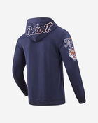 Detroit Tigers Classic Chenille Double Knit Full-Zip Hoodie