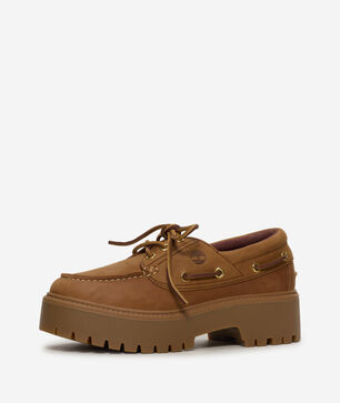 Stone Street Platform Boat Shoe