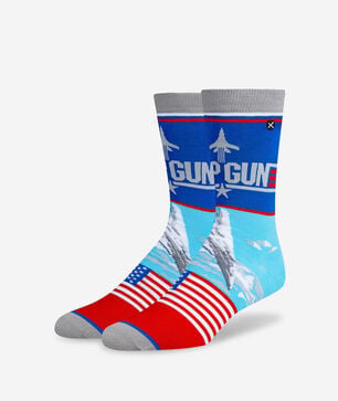 Top Gun Crew Straight Mash Up Socks 