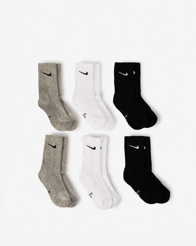 Little Kids' Performance 3Pk Crew Socks (5-7)
