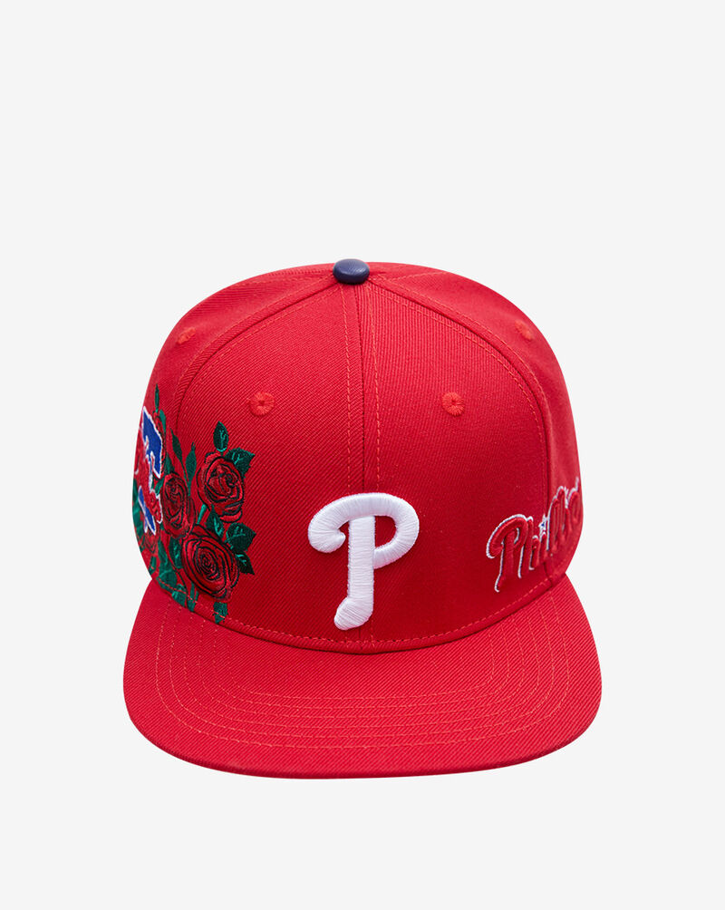 PRO STANDARD Philadelphia Phillies Roses Snapback LPH732147 Red 2