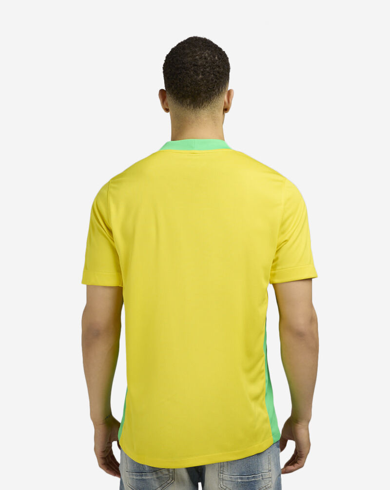Nike Brazil Stadium Home Soccer Replica Jersey FZ9011-718 Yellow 2