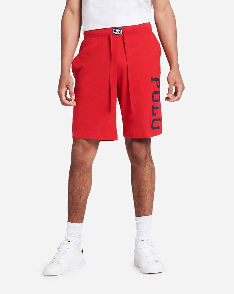 Shop Polo Ralph Lauren Big Logo Sleep Shorts PK21FRA8DL red SNIPES USA