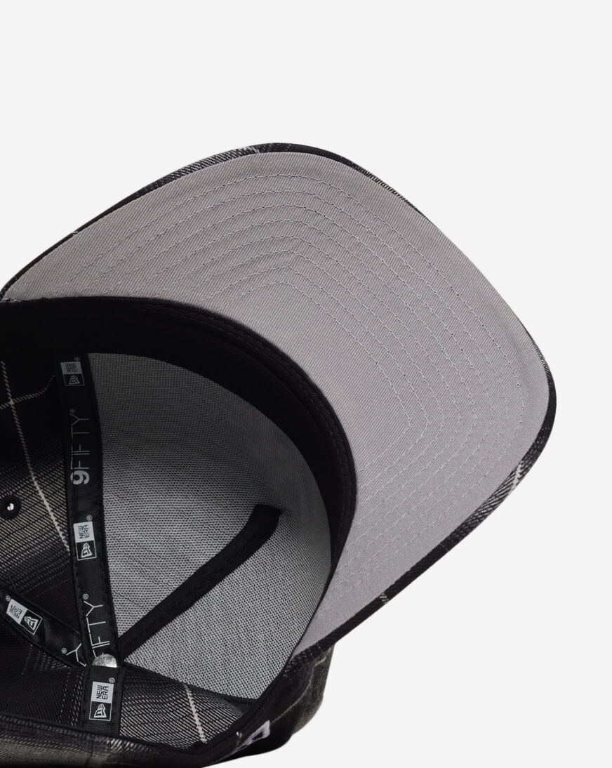 Shop New Era 9Fifty New York Yankees A-Frame Plaid Snapback Hat