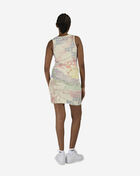 Smoke Rise Printed Rib Tank Dress RKD26S478SNZ-TURTLEDOVE cream 2