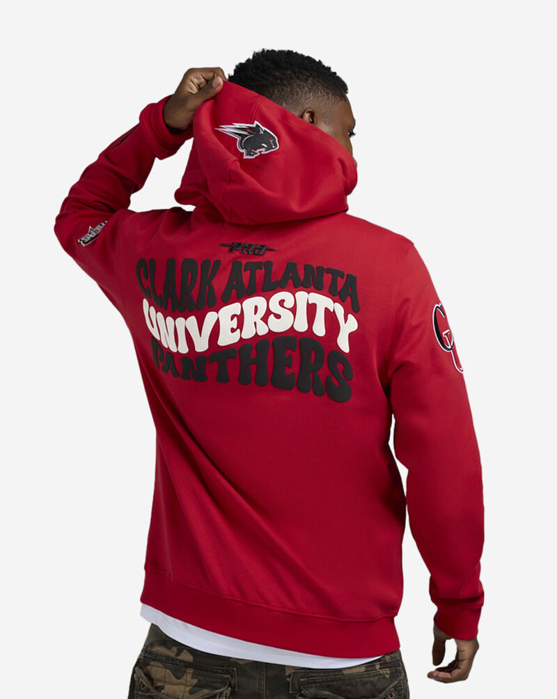PRO STANDARD Clark Atlanta University Retro Waves Hoodie CCK571834-RED Red 2