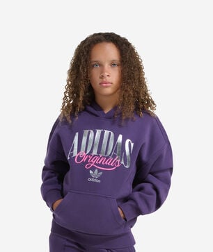 Kids' Silver Foil Logo Fleece Hoodie 