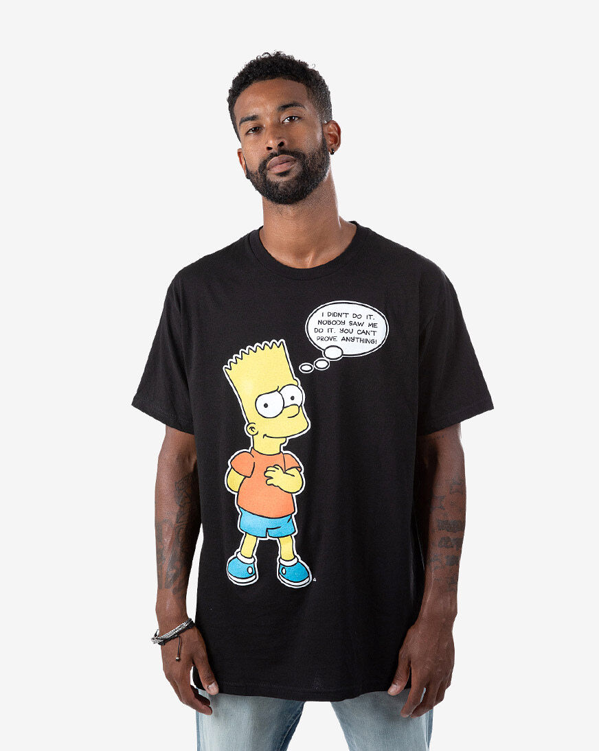 bart simpson graphic tee