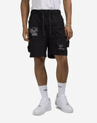 Smoke Rise Nylon Cargo Shorts WS25283SN-BLK Black 1