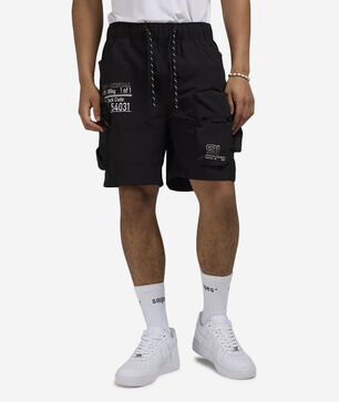 Nylon Cargo Shorts