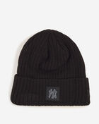 New Era New York Yankees Rubberized Knit Beanie 60833855 Black 1