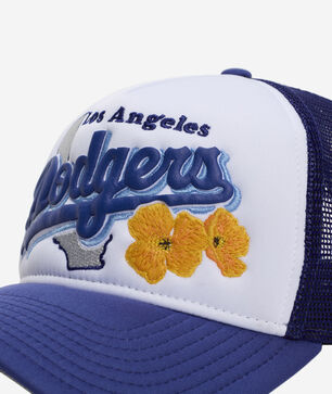 9Forty A-Frame Los Angeles Dodgers State Flower Snapback Hat