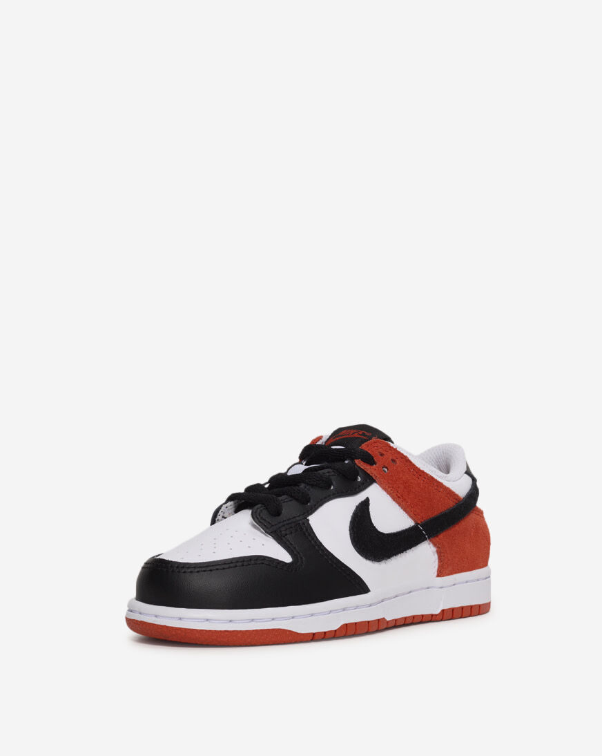 Shop Nike Little Kids' Dunk Low Essential+ IQ2752-102 white