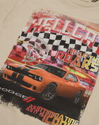 Graphic Tees Kids' Dodge Hellcat Tee DOD2880YB Beige 2