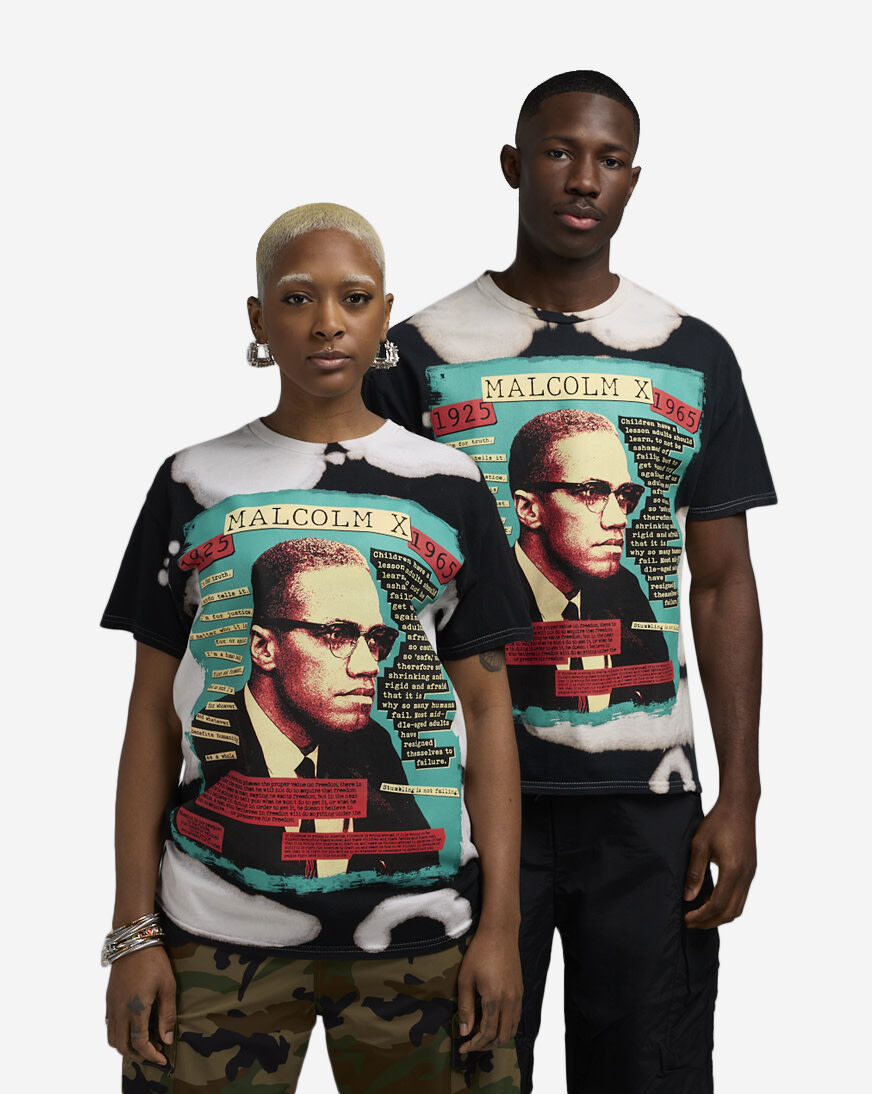 Shop Graphic Tees Malcom X Quotes Tee MAL1160XX black | SNIPES USA