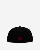 59Fifty Chicago Black Hawks Oversized Script Fitted Hat