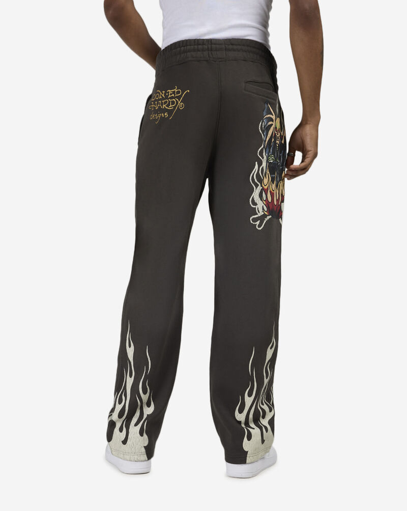 Ed Hardy Fire Lord Fleece Pants EHM8008-10-GRY Grey 2