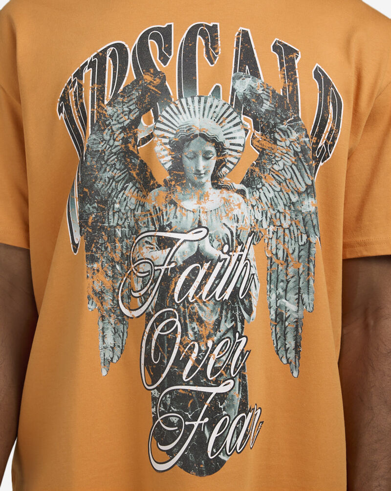Upscale Statued Holy Angel Tee MTUS402-04163 Orange 3